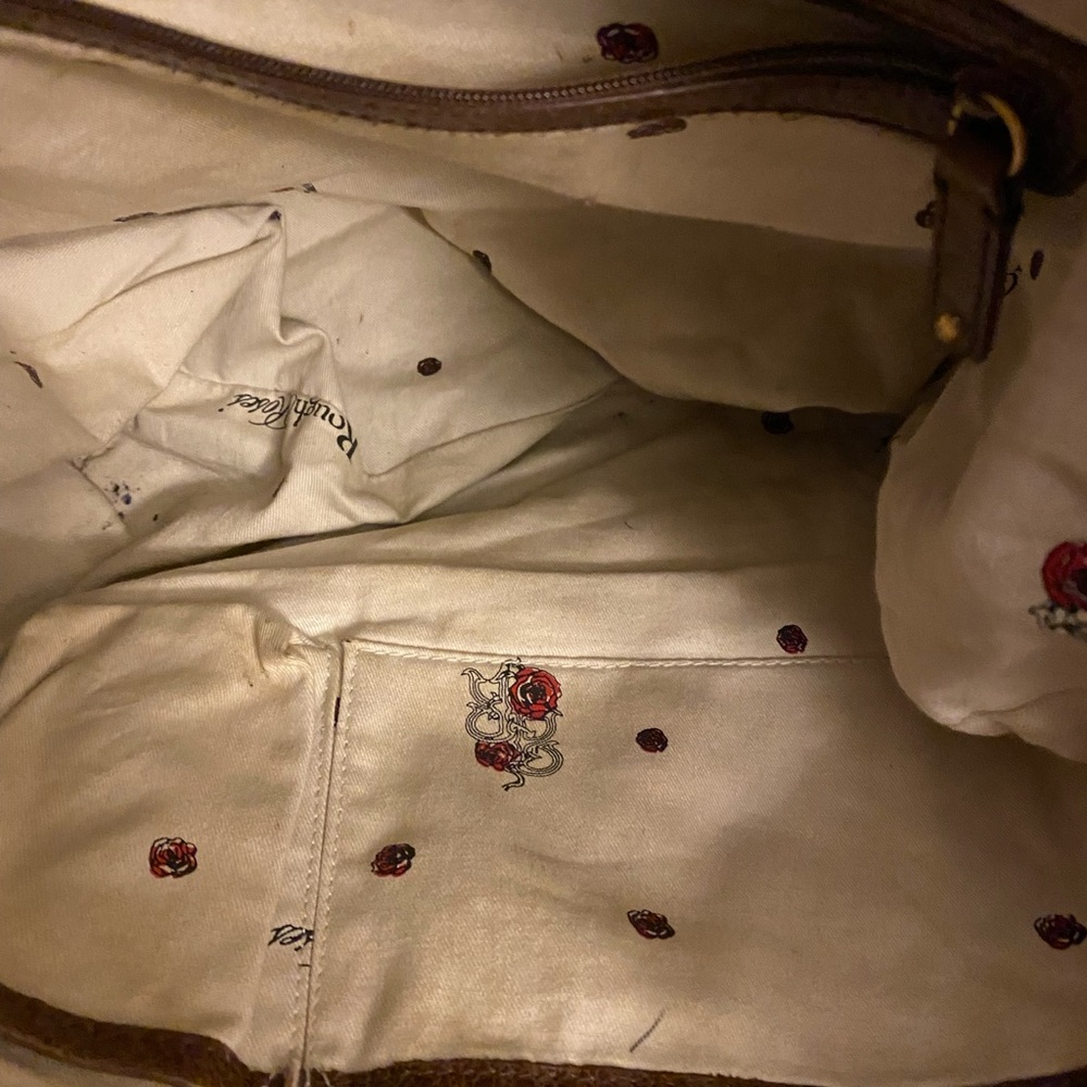 Rough Roses leather bag - Picture 10 of 11